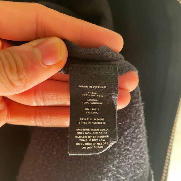 HELMUT LANG LONG ZIPUP - Picture 4 of 5